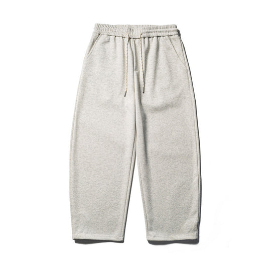 Herren Locker geschnittene Sweatpants mit elastischem Tunnelzugbund und gekürztem Bein Shop Nory