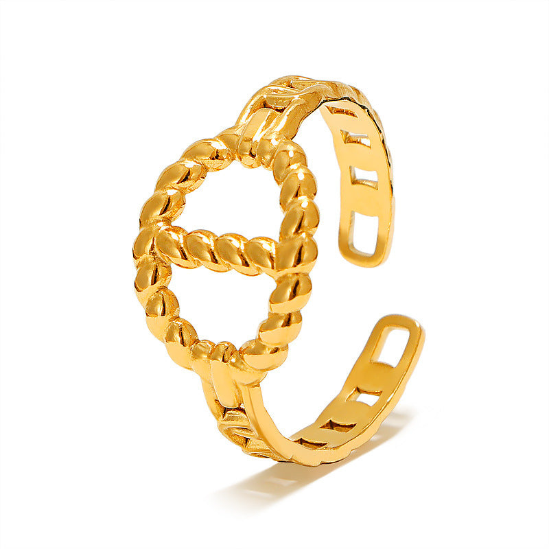 Damen Ring im eleganten Krokodil-Design Shop Nory