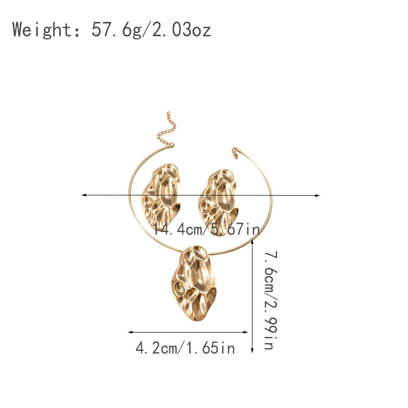 Damen Schmuckset mit einzigartigem, skulpturalem Design Shop Nory
