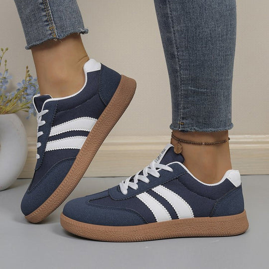 Damen Sportliche Sneakers mit strapazierfähigem Obermaterial und rutschfester Sohle