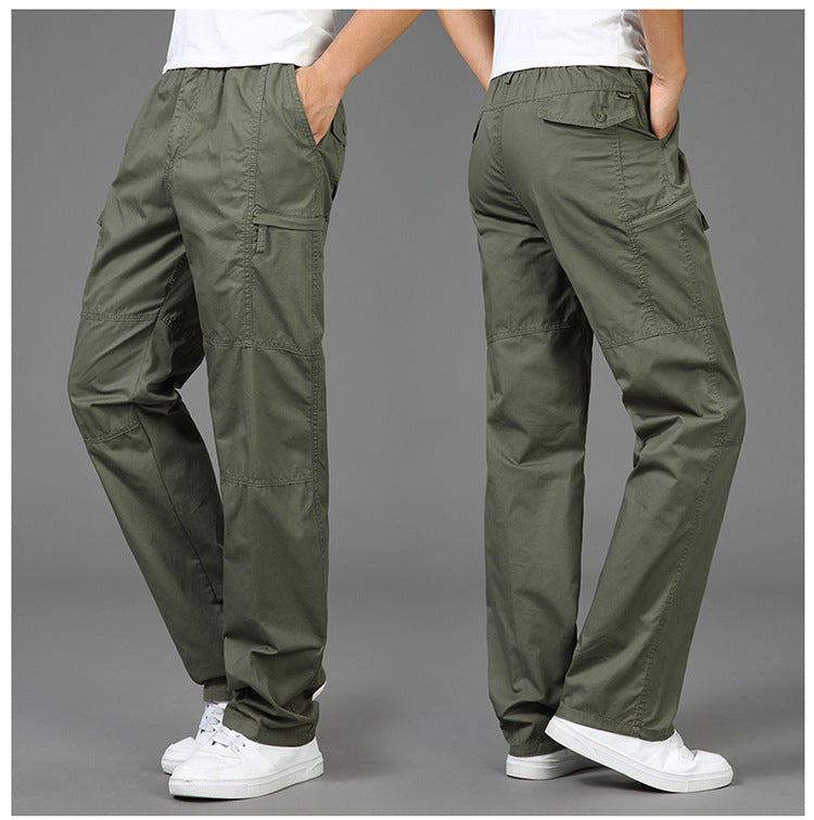 Damen Cargo-Hose mit elastischem Bund, verstärkten Nähten und multifunktionalen Taschen Shop Nory