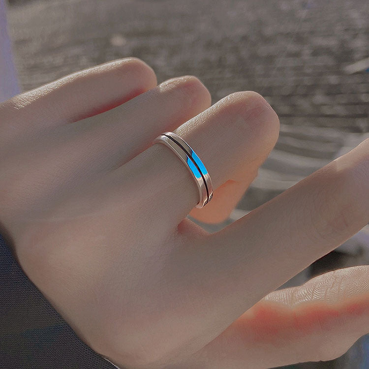 Damen Modischer Ring mit modernem Design und schimmernden Akzenten Shop Nory