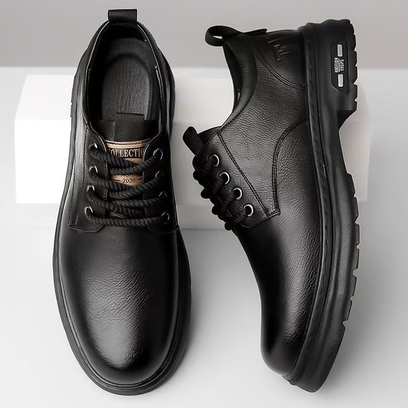 Damen elegante Schnürschuhe mit robustem Sohlenprofil Shopnory