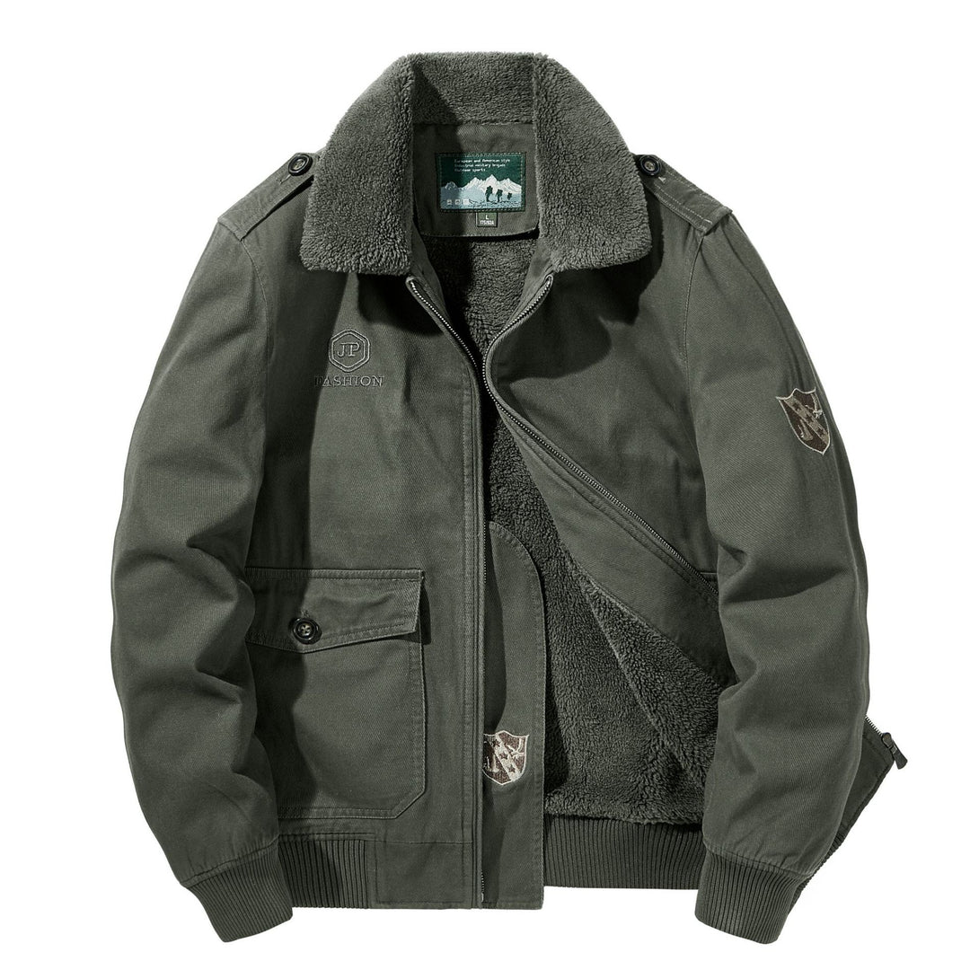 Herren Warme Übergangsjacke mit Fleece-Innenfutter Shop Nory