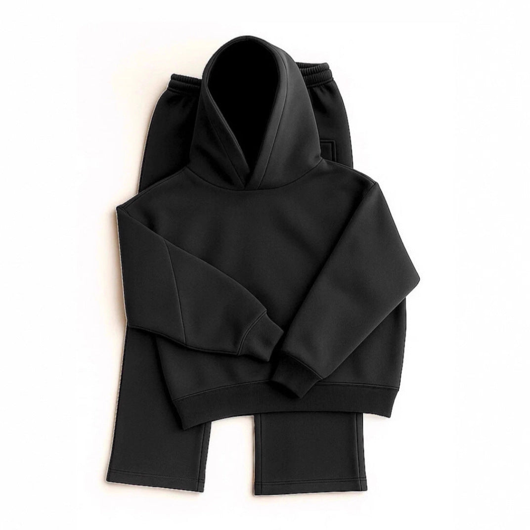 Damen Sportliches Hoodie-Set