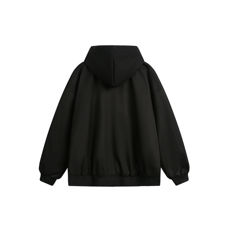 Unisex Boxy Bomberjacke mit integriertem Kapuzenlayer und multifunktionalen Taschen Shop Nory