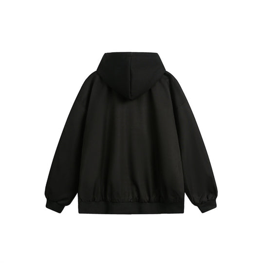 Unisex Boxy Bomberjacke mit integriertem Kapuzenlayer und multifunktionalen Taschen Shop Nory