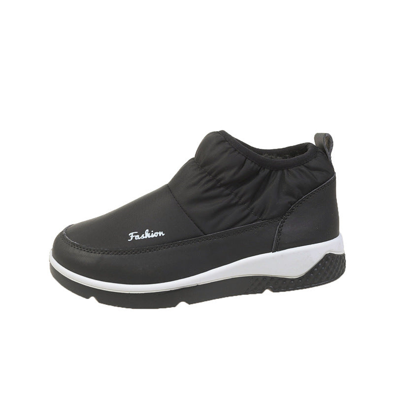 Damen Gepolsterte Slip-On Winter-Booties mit Keilsohle Shop Nory