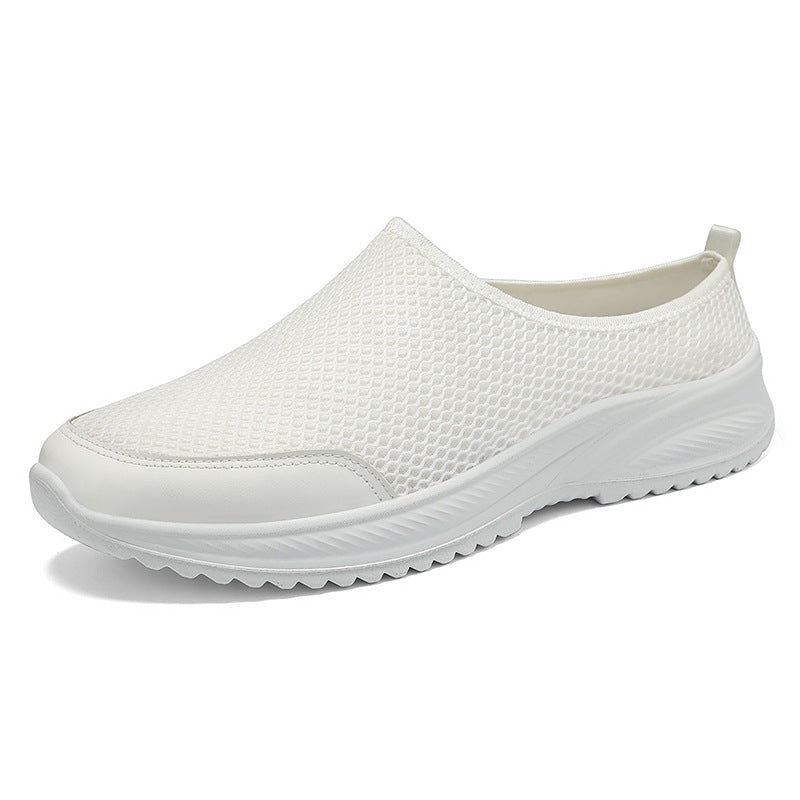 Damen Atmungsaktive Slip-On Sneakers mit rutschfester Sohle Shopnory