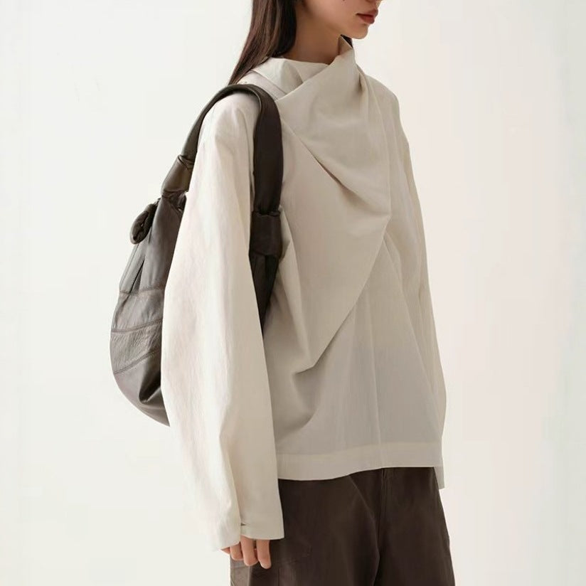 Damen Innovative Oversized Bluse Shop Nory