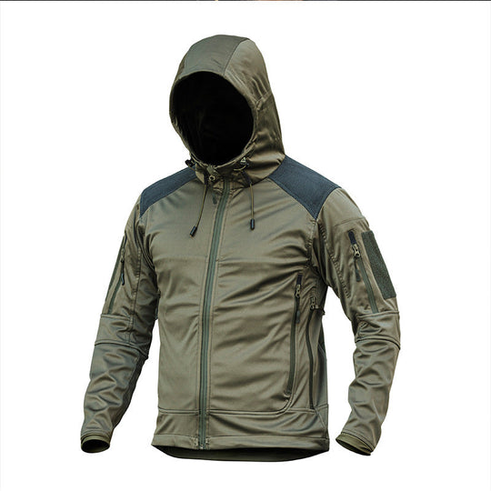 Herren funktionale Outdoor-Jacke mit isolierter Steppstruktur Shopnory