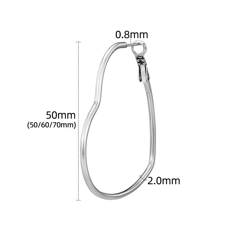 Damen Stylische Metallohrringe Shop Nory