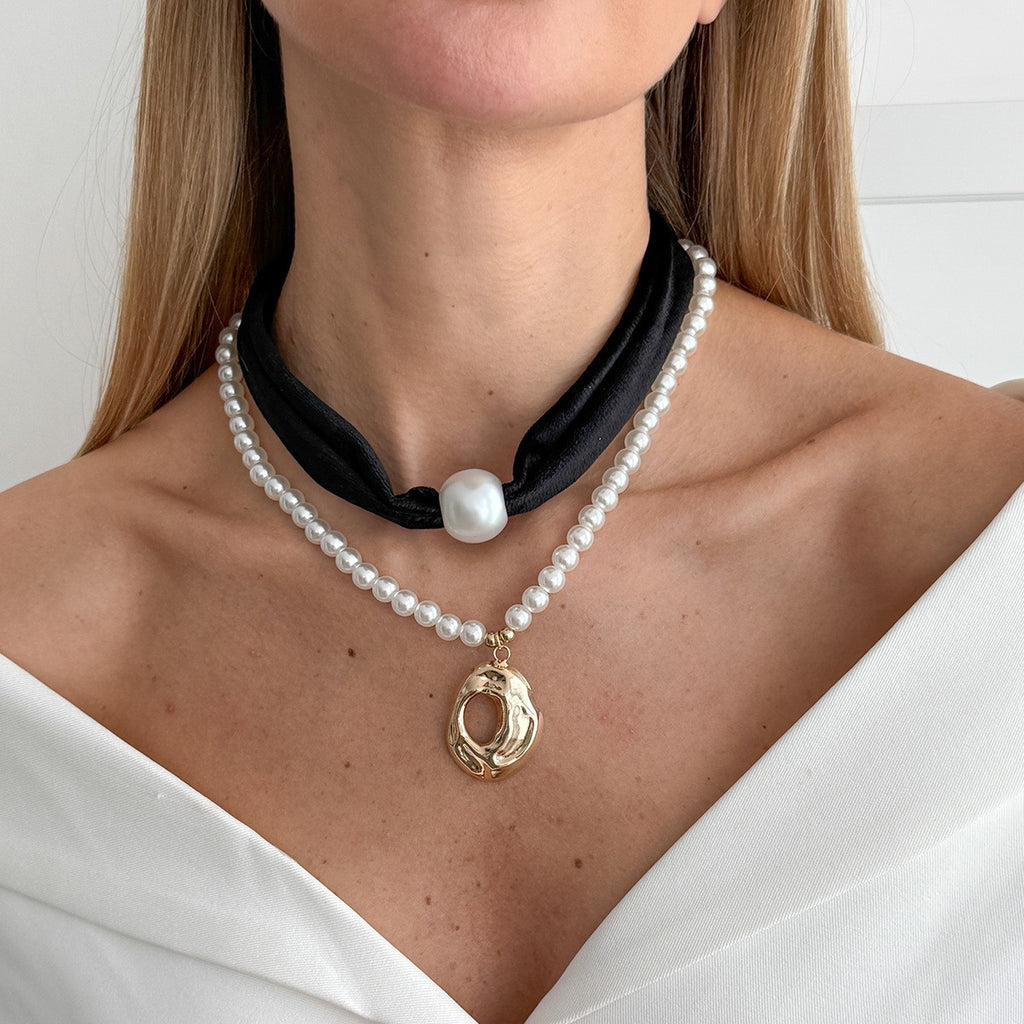 Damen Halskette mit herzförmigem Anhänger Shop Nory