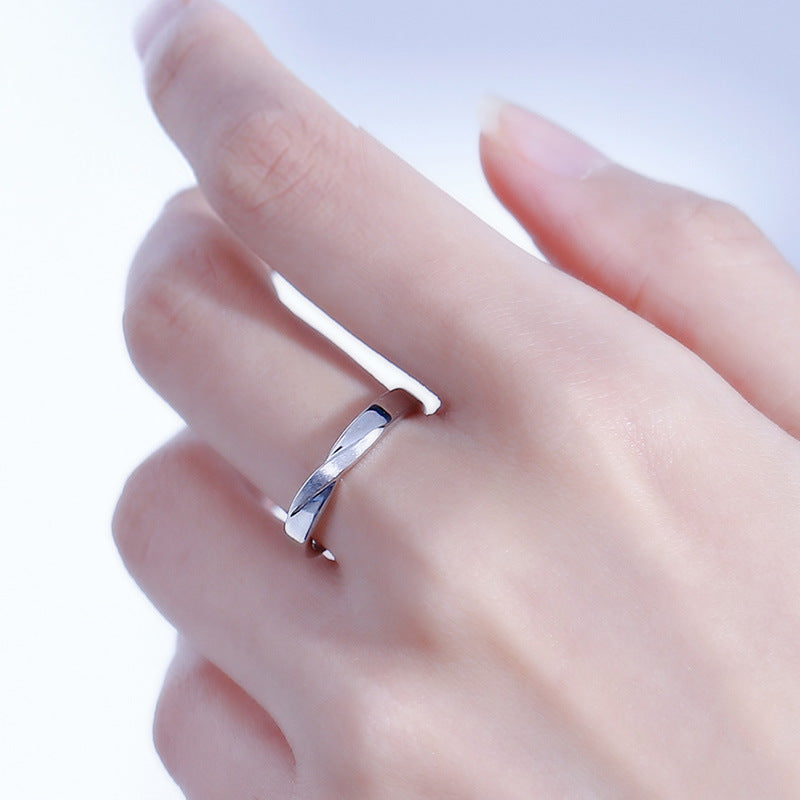 Damen eleganter Ring mit geschwungenem Design Shop Nory