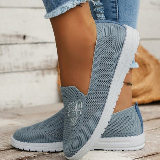 Damen Atmungsaktive Slip-On Sneakers