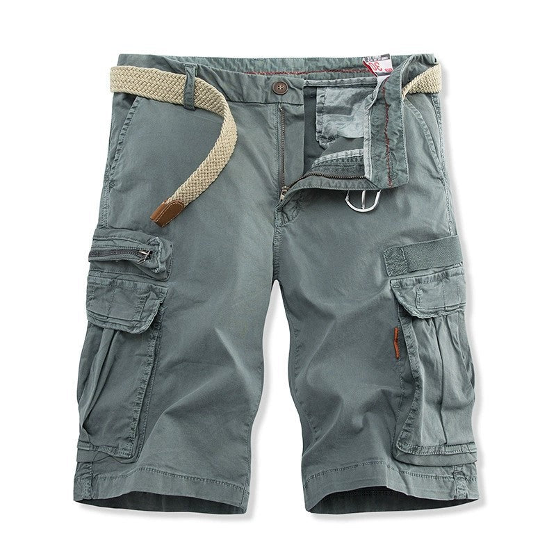 Herren Robuste Multi-Taschen Cargo-Shorts