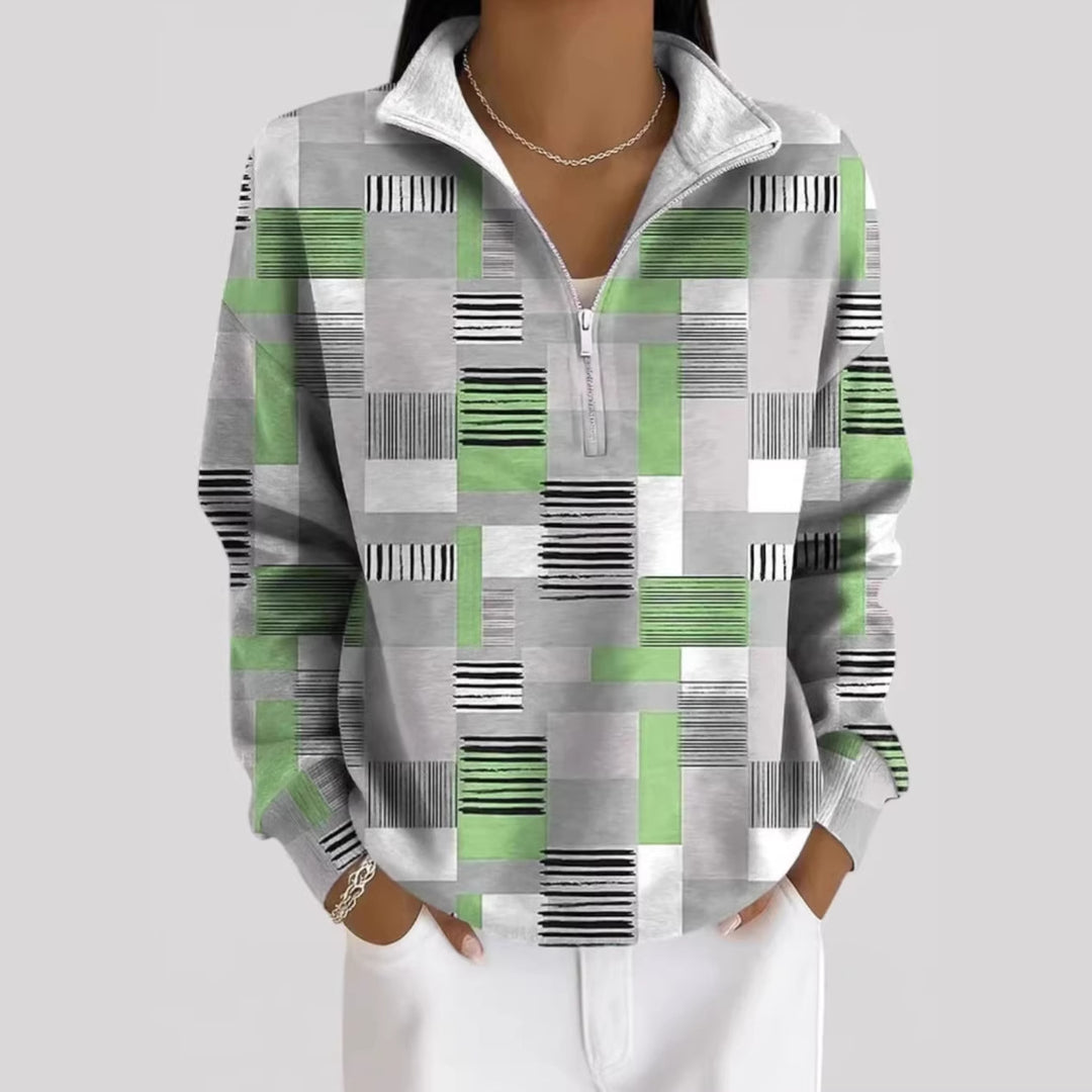 Damen Zip-Pullover