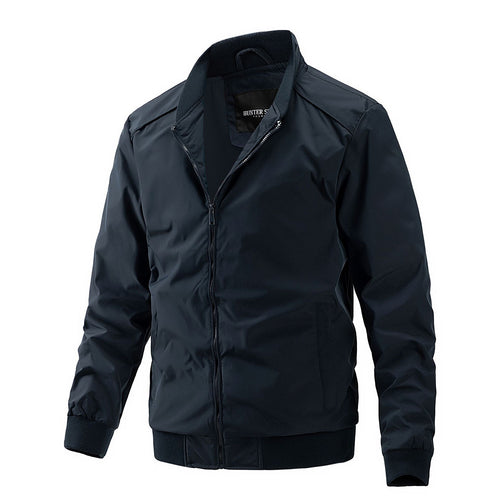 Herren Freizeit-Bomberjacke mit hohem Kragen Shop Nory