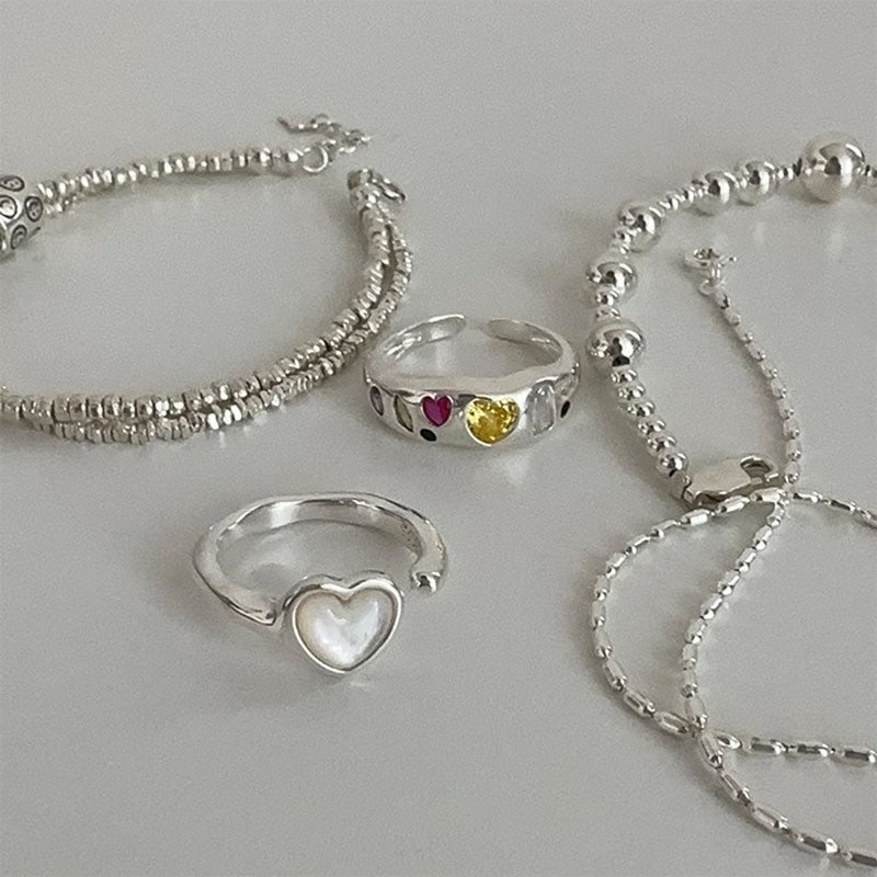 Damen Ring mit Herzdesign Shop Nory