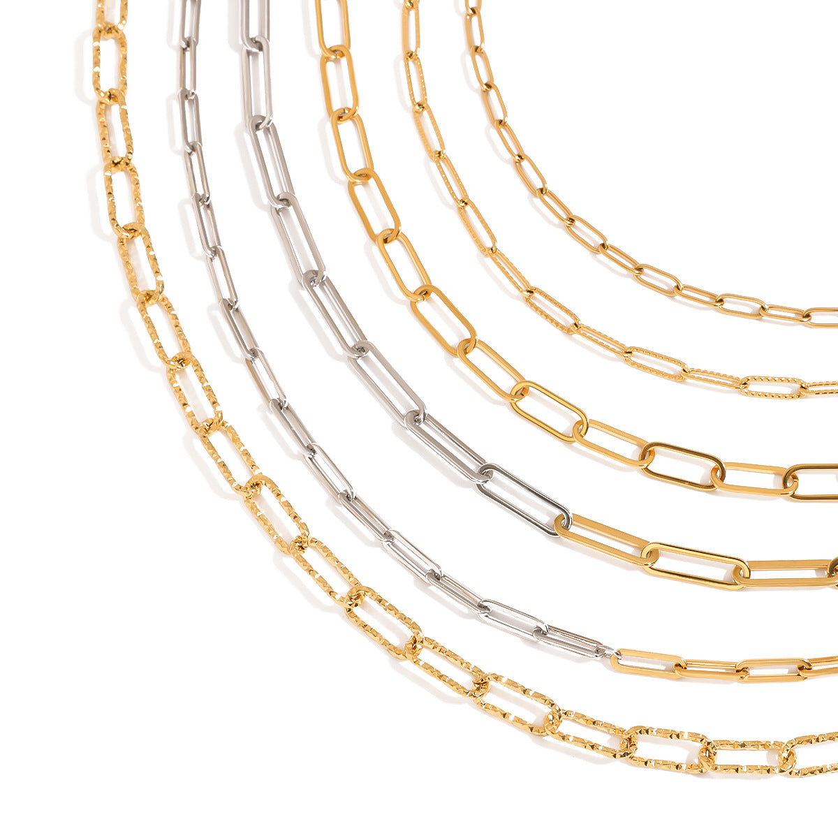 Damenkette mit modischem Gliederdesign Shop Nory