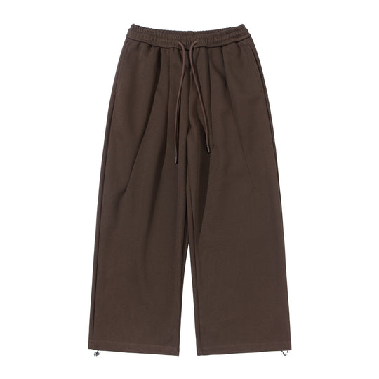 Unisex Weite Cropped Jogginghose mit Tunnelzugbund, Eingrifftaschen und verstellbarem Saum Shop Nory