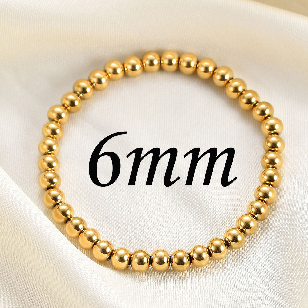 Damen Armband aus glänzenden Kugelperlen Shop Nory