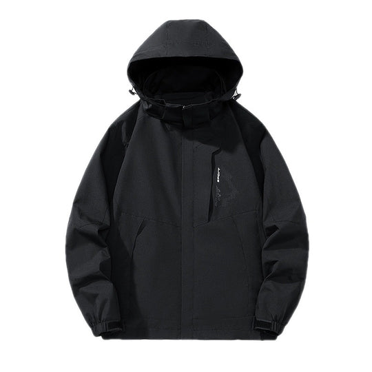 Herren Leichte Kapuzen-Softshelljacke mit winddichter Membran und minimalistischem Urban‑Schnitt Shop Nory