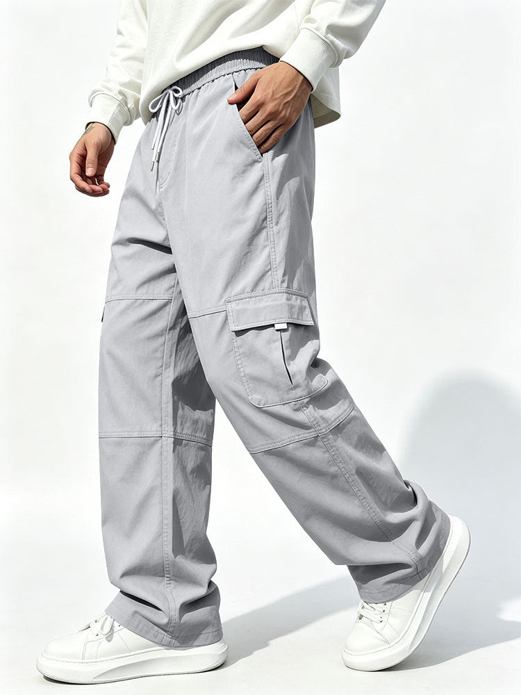 Herren Cargohose mit weitem Schnitt und elastischem Bund Shop Nory