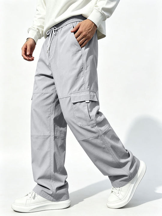 Herren Cargohose mit weitem Schnitt und elastischem Bund Shop Nory