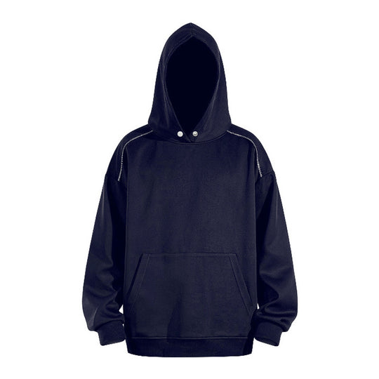 Herren Oversize-Kapuzenpullover mit Kängurutasche und Raglanärmeln Shop Nory