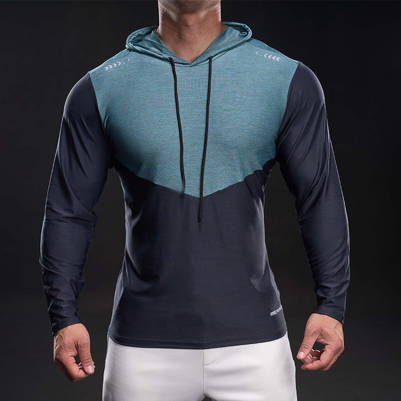 Herren Slim-Fit Trainings-Hoodie mit atmungsaktivem Stretchmaterial Shop Nory
