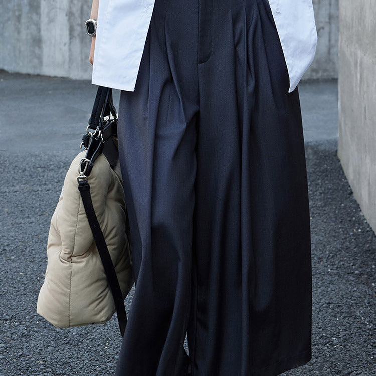 Damen Elegante und weit geschnittene Palazzo-Hose Shop Nory