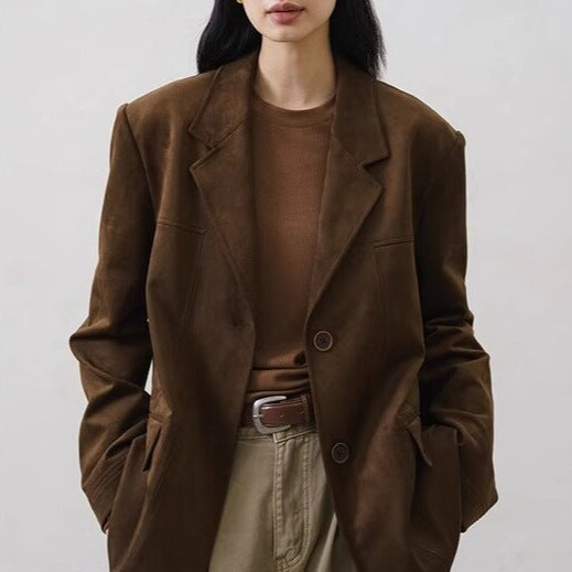 Damen Elegante und lässige Oversized Blazer Shop Nory