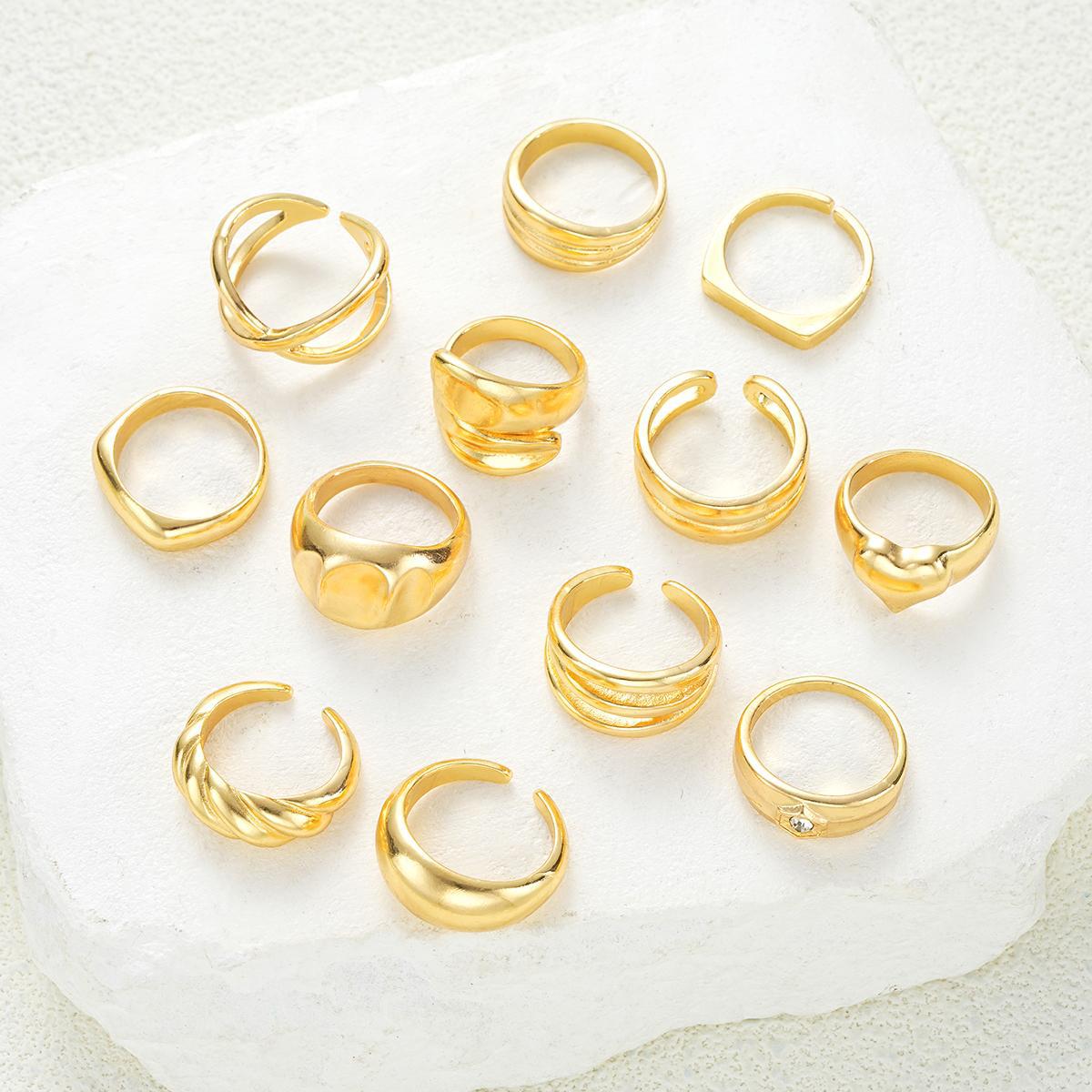 Damen Ring-Set aus künstlerischen und modernen Designs Shop Nory