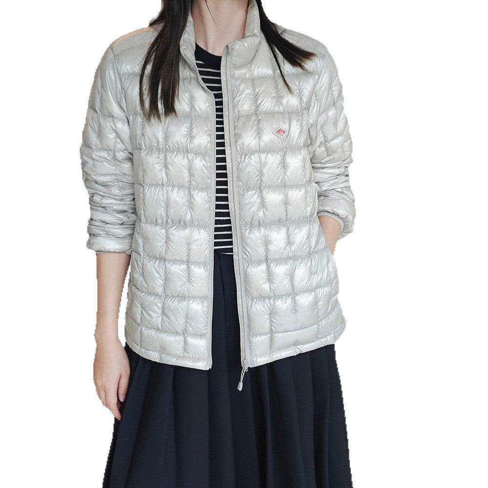 Damen Modische Steppjacke mit glänzender Oberfläche Shop Nory