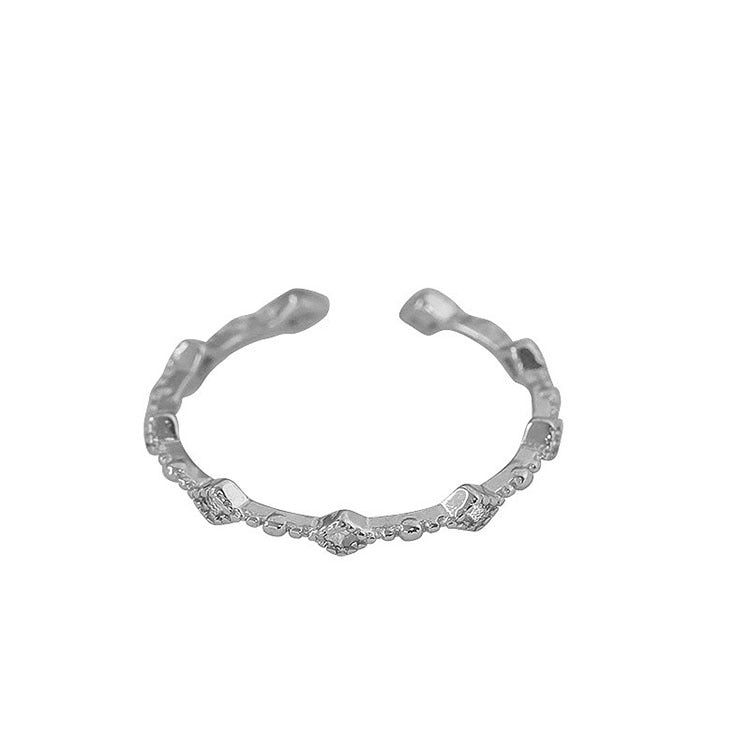 Damen filigraner Knotenschmuckring aus hochwertigem Edelstahl Shop Nory
