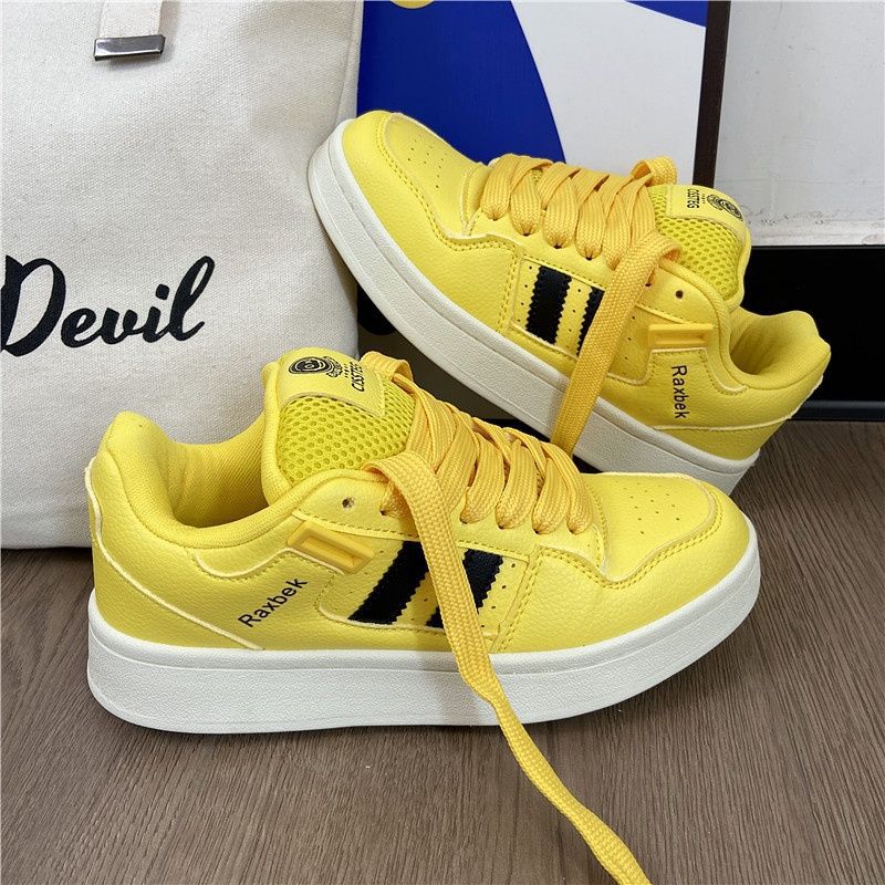 Damen modische Sneakers mit atmungsaktiven Mesh-Einsätzen und rutschfester Sohle