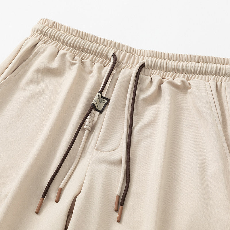 Herren Komfort-Jogginghose mit nachhaltigem Interlock-Stretch, verdeckten Eingrifftaschen & elastischen Knöchelbündchen Shop Nory