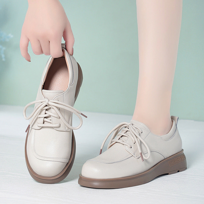 Damen Schnürschuhe mit eleganter Profilsohle und atmungsaktivem Obermaterial