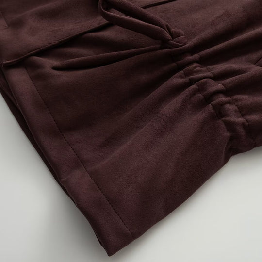 Damen Kurzjacke im Utility-Stil mit Tunnelzug und Stehkragen Shop Nory