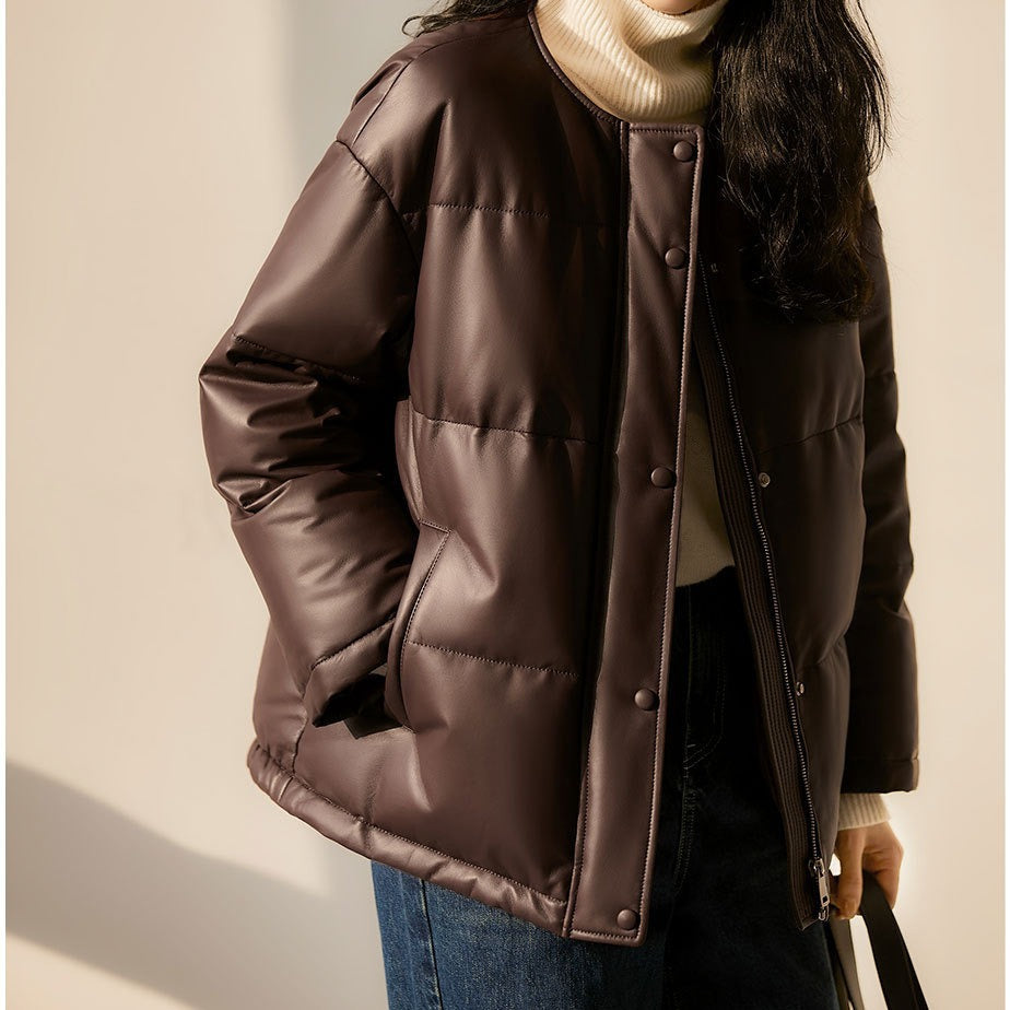 Damen Steppjacke mit hohem Kragen Shop Nory