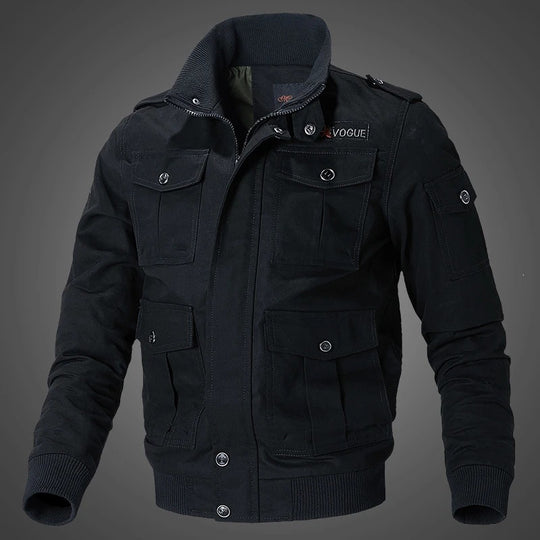 Herren Militärjacke mit zahlreichen Taschen Shop Nory
