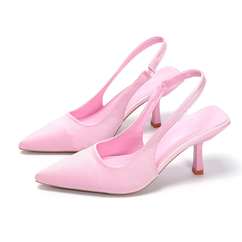 Damen Slingback-Pumps mit spitzem Design und elegantem Absatz