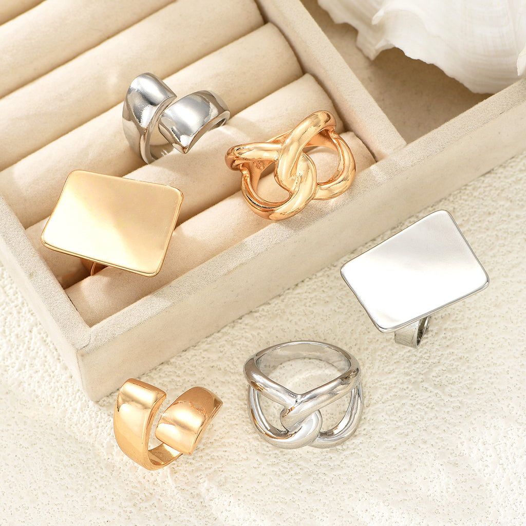 Damen modische Ringe Set Shop Nory