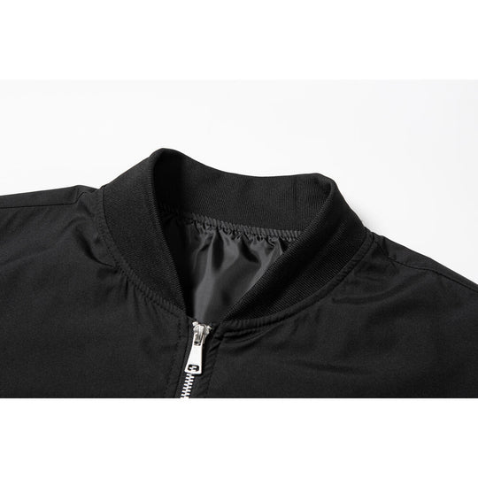Herren Modische Bomberjacke mit seitlichen Reißverschlusstaschen Shop Nory