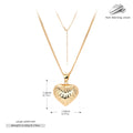 Damen Halskette mit herzförmigem Anhänger aus hochwertigem 925 Sterling Silber Shop Nory