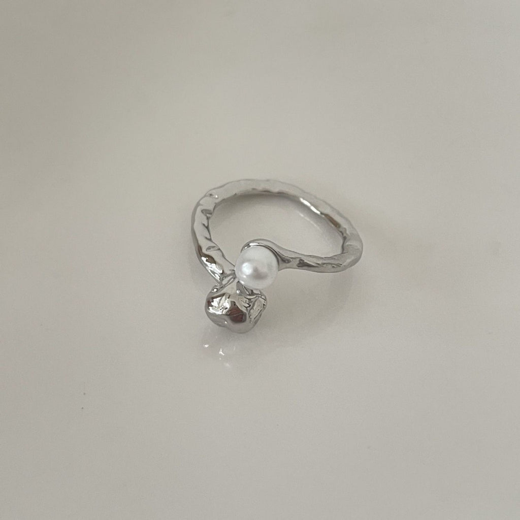 Damen Offener Ring mit kunstvollem, skulpturalem Design Shop Nory
