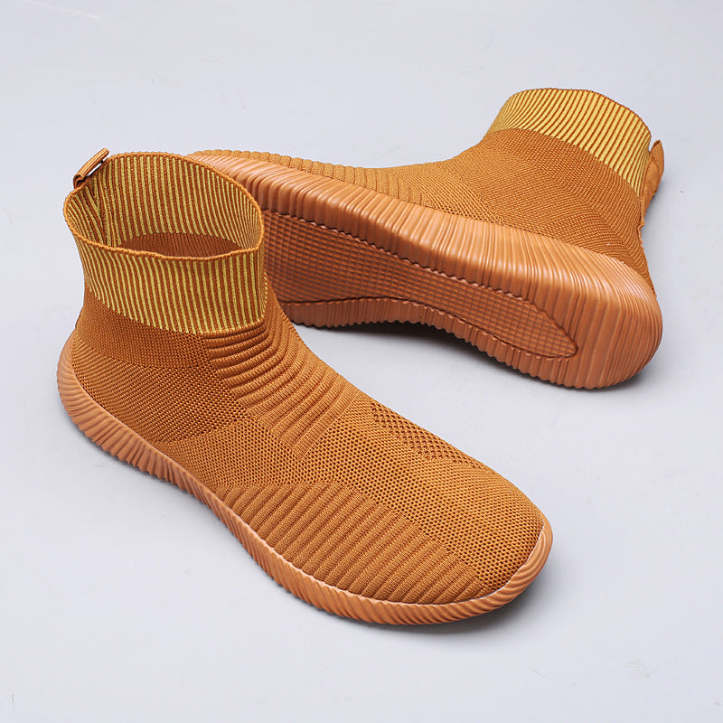 Damen High-Performance Stricksocken Sneakers