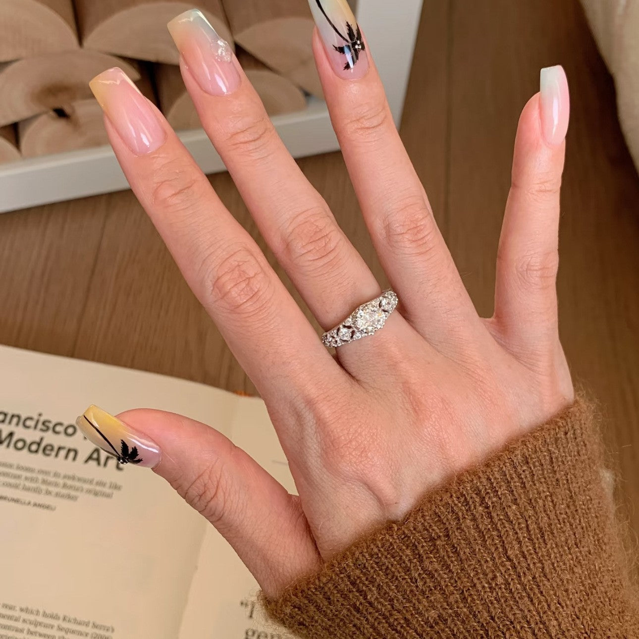 Damen Eleganter Zirkonring mit kunstvollem Design Shop Nory