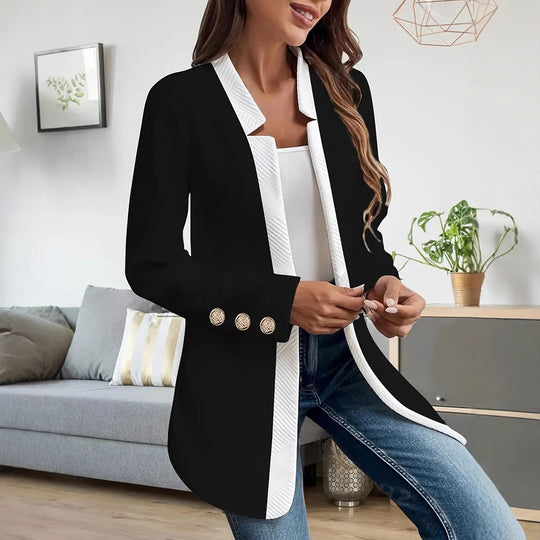 Damen Elegante und modische Blazerjacke